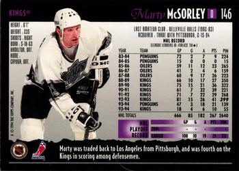 1994-95 Topps Premier - Special Effects #146 Marty McSorley Back