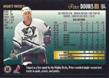1994-95 Topps Premier - Special Effects #184 Peter Douris Back