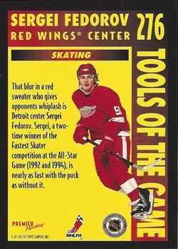 1994-95 Topps Premier - Special Effects #276 Sergei Fedorov Back