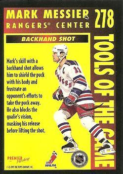 1994-95 Topps Premier - Special Effects #278 Mark Messier Back