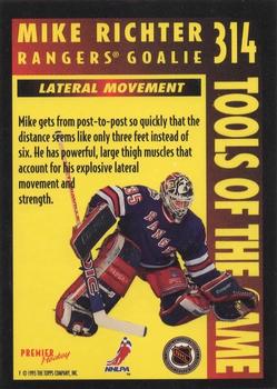 1994-95 Topps Premier - Special Effects #314 Mike Richter Back
