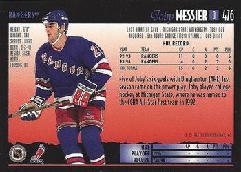 1994-95 Topps Premier - Special Effects #476 Joby Messier Back
