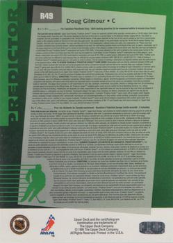 1994-95 Upper Deck - Predictors Retail #R49 Doug Gilmour Back
