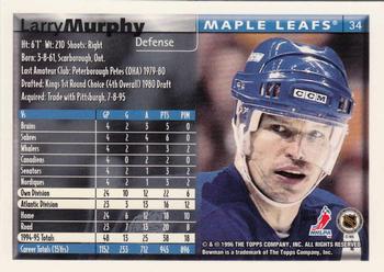 1995-96 Bowman - Foil #34 Larry Murphy Back