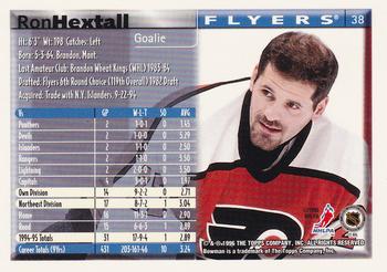 1995-96 Bowman - Foil #38 Ron Hextall Back