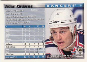 1995-96 Bowman - Foil #54 Adam Graves Back