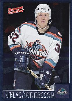 1995-96 Bowman - Foil #126 Niklas Andersson Front