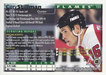 1995-96 Bowman - Foil #131 Cory Stillman Back