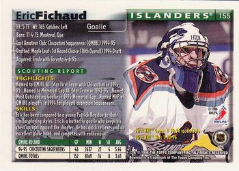 1995-96 Bowman - Foil #155 Eric Fichaud Back