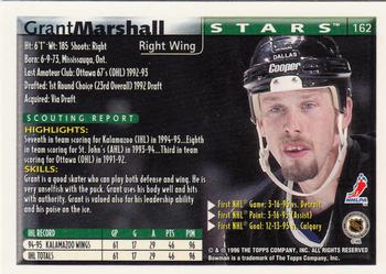 1995-96 Bowman - Foil #162 Grant Marshall Back