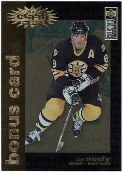 1995-96 Collector's Choice - You Crash the Game Gold Bonus #C14 Cam Neely Front