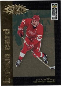1995-96 Collector's Choice - You Crash the Game Gold Bonus #C29 Paul Coffey Front