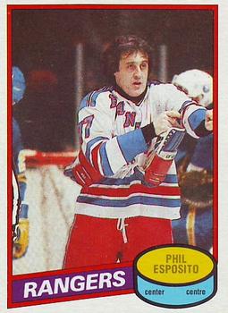 1980-81 O-Pee-Chee #100 Phil Esposito Front