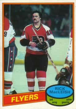 1980-81 O-Pee-Chee #115 Rick MacLeish Front