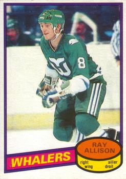 1980-81 O-Pee-Chee #126 Ray Allison Front