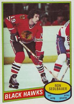1980-81 O-Pee-Chee #134 Ron Sedlbauer Front