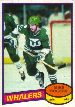 1980-81 O-Pee-Chee #143 Mike Rogers Front