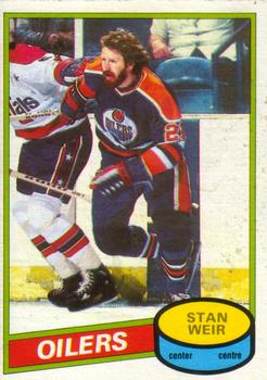 1980-81 O-Pee-Chee #153 Stan Weir Front