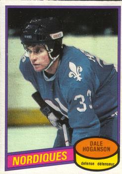 1980-81 O-Pee-Chee #155 Dale Hoganson Front