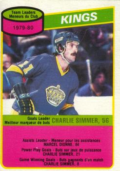 1980-81 O-Pee-Chee #171 Charlie Simmer Front