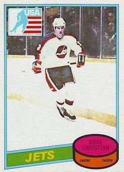 1980-81 O-Pee-Chee #176 Dave Christian Front