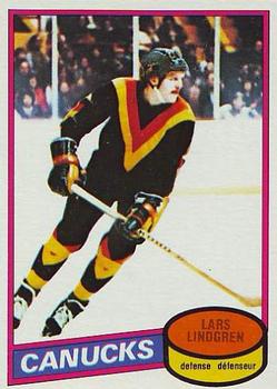 1980-81 O-Pee-Chee #177 Lars Lindgren Front