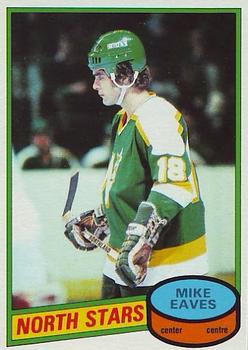 1980-81 O-Pee-Chee #206 Mike Eaves Front