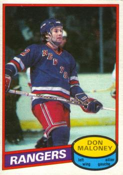 1980-81 O-Pee-Chee #231 Don Maloney Front