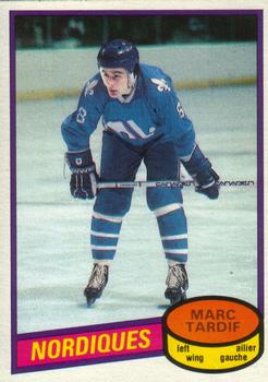 1980-81 O-Pee-Chee #256 Marc Tardif Front