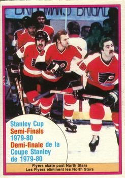 1980-81 O-Pee-Chee #263 Stanley Cup Semi-Finals Front