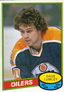1980-81 O-Pee-Chee #271 Dave Lumley Front