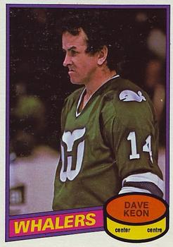 1980-81 O-Pee-Chee #272 Dave Keon Front