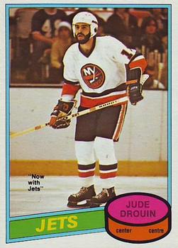1980-81 O-Pee-Chee #285 Jude Drouin Front