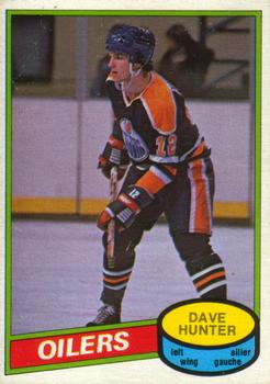 1980-81 O-Pee-Chee #293 Dave Hunter Front