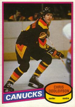 1980-81 O-Pee-Chee #295 Chris Oddleifson Front
