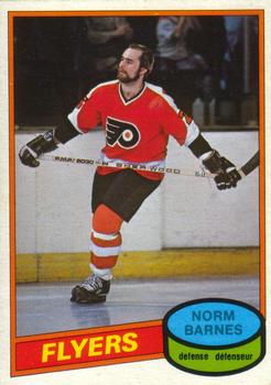 1980-81 O-Pee-Chee #308 Norm Barnes Front
