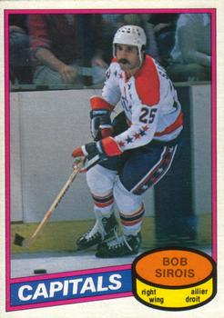 1980-81 O-Pee-Chee #313 Bob Sirois Front