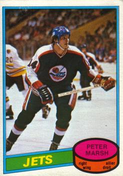 1980-81 O-Pee-Chee #314 Peter Marsh Front