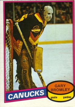 1980-81 O-Pee-Chee #330 Gary Bromley Front