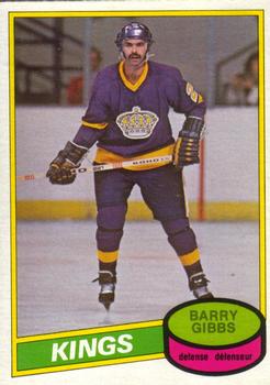 1980-81 O-Pee-Chee #334 Barry Gibbs Front