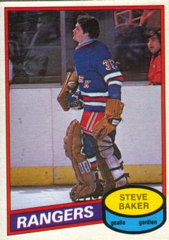1980-81 O-Pee-Chee #346 Steve Baker Front