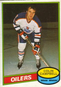 1980-81 O-Pee-Chee #380 Colin Campbell Front