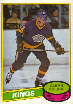 1980-81 O-Pee-Chee #382 Glenn Goldup Front