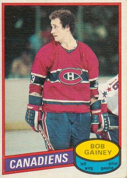 1980-81 O-Pee-Chee #58 Bob Gainey Front