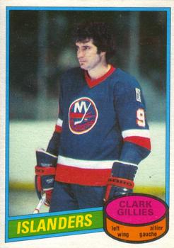 1980-81 O-Pee-Chee #75 Clark Gillies Front