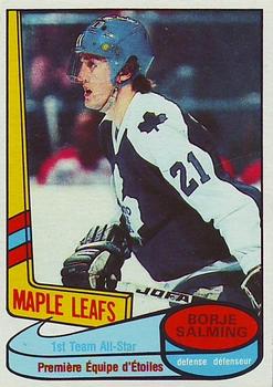 1980-81 O-Pee-Chee #85 Borje Salming Front
