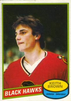 1980-81 O-Pee-Chee #98 Keith Brown Front
