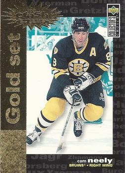 1995-96 Collector's Choice - You Crash the Game Gold Exchange #C14 Cam Neely Front