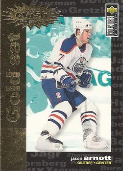 1995-96 Collector's Choice - You Crash the Game Gold Exchange #C19 Jason Arnott Front