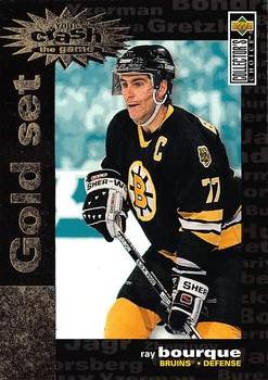 1995-96 Collector's Choice - You Crash the Game Gold Exchange #C24 Ray Bourque Front